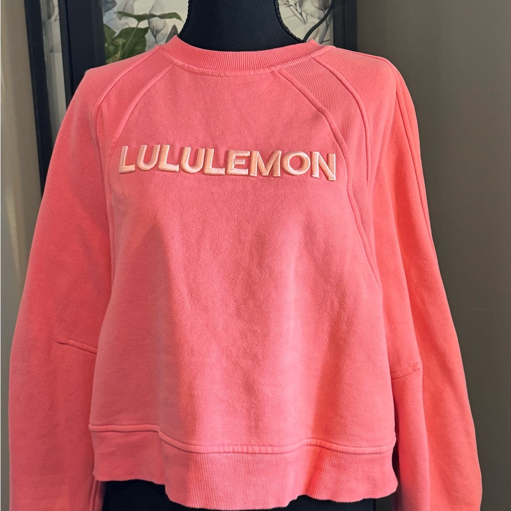 Lululemon Pink Sweatshirt